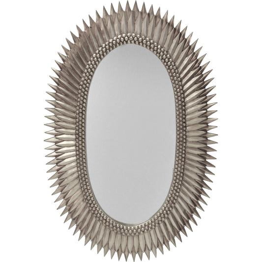 Rita Mirror by Worlds Away. Made from metal, glass in a transitional style.