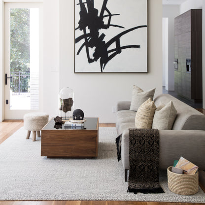 Rize RIZ02 Rug by Jaipur Living in ivory. Made from 100% wool in a unique style.