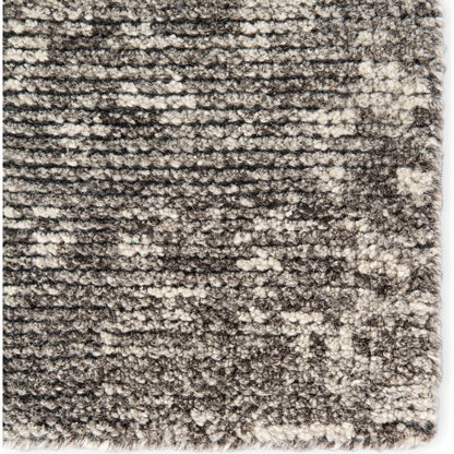 Rize RIZ03 Rug by Jaipur Living in dark gray. Made from 100% wool in a unique style.