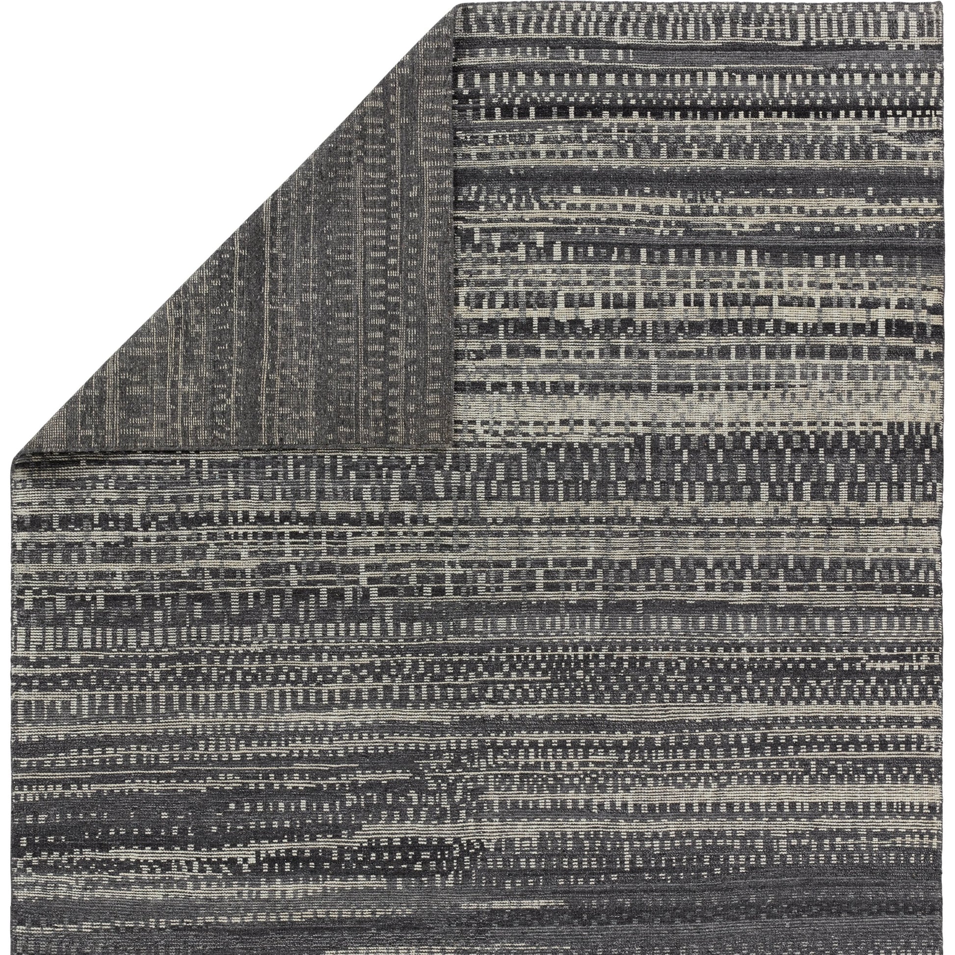 Rize RIZ11 Rug by Jaipur Living in gray, cream. Made from 100% wool in a unique style.