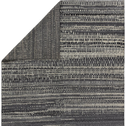 Rize RIZ11 Rug by Jaipur Living in gray, cream. Made from 100% wool in a unique style.