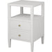 Roscoe Side Table by Worlds Away. Made from unique in a transitional style.