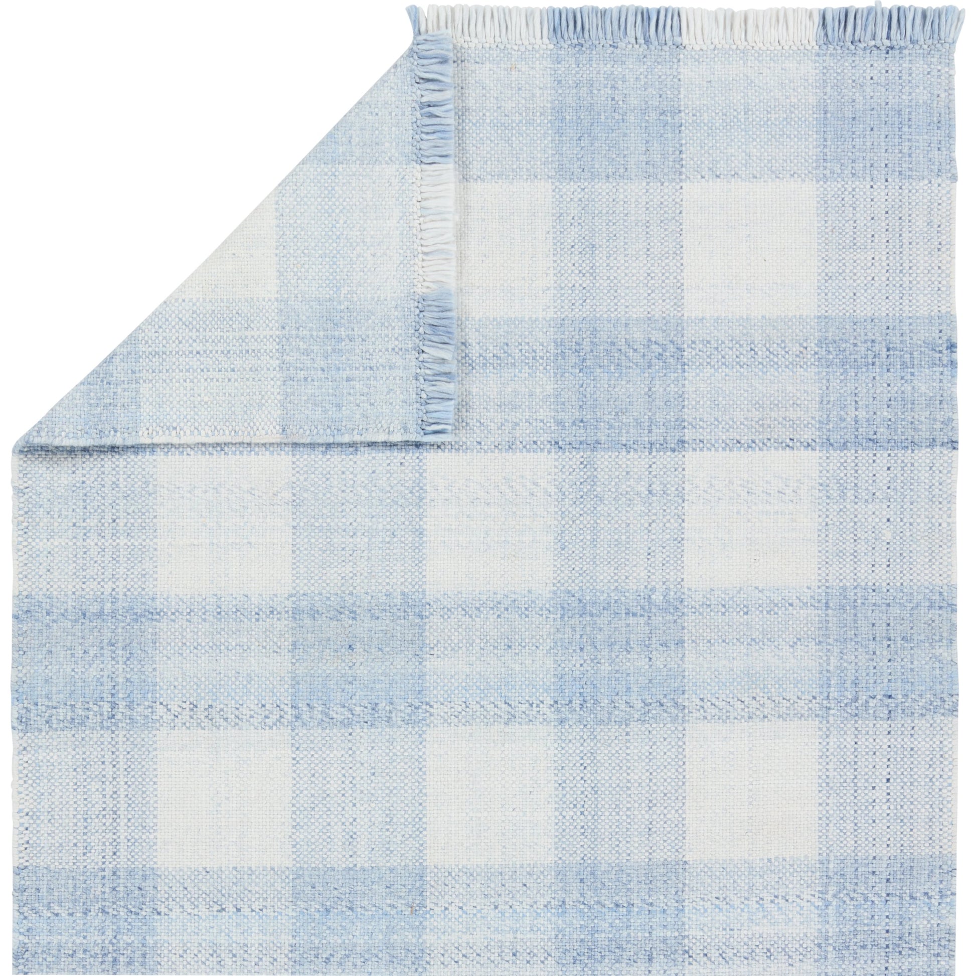 Respite RSP01 Rug by Jaipur Living in light blue, ivory. Made from 100% polyester in a unique style.