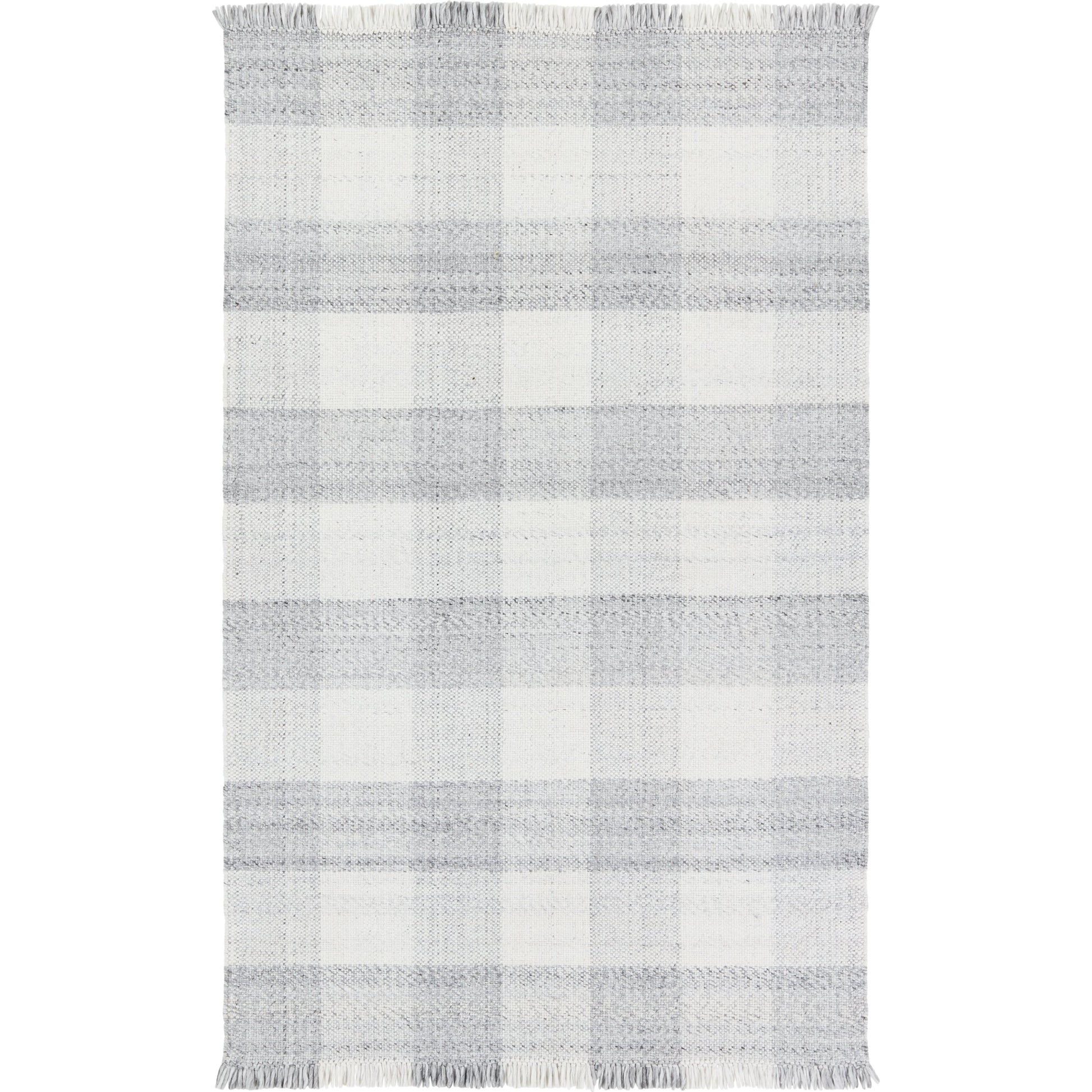 Respite RSP02 Rug by Jaipur Living in gray, ivory. Made from 100% polyester in a unique style.