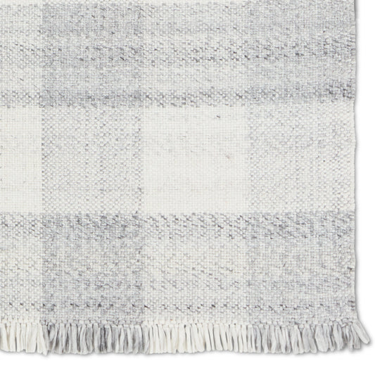 Respite RSP02 Rug by Jaipur Living in gray, ivory. Made from 100% polyester in a unique style.