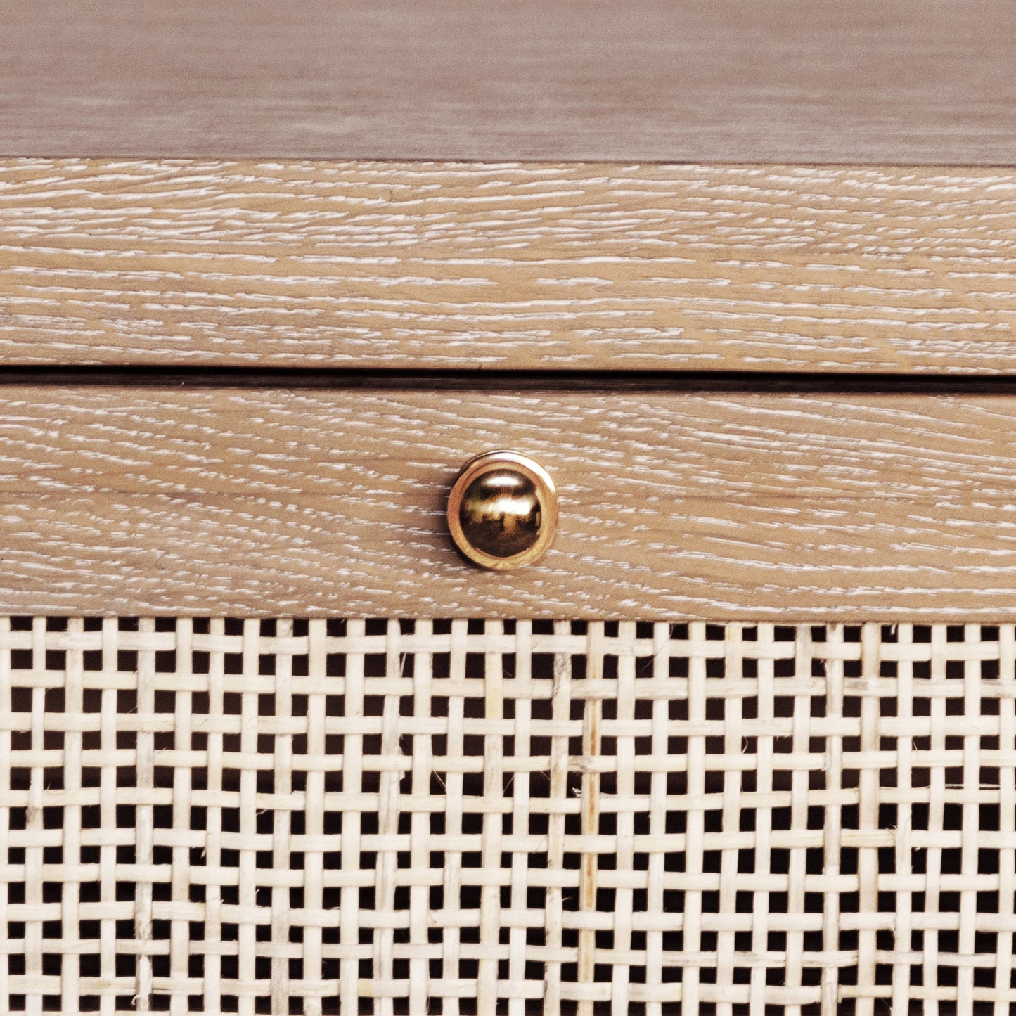 002 SI-1966091 | Closeup | Ruth One Door Cabinet by Worlds Away in cerused oak. Made from unique in a cottage & farmhouse style.