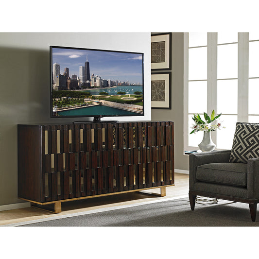 Quantum Media Console by Sligh. Made from unique in a modern style.