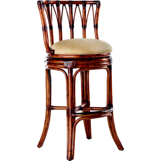 South Beach Swivel Bar Stool by Tommy Bahama Home. Made from unique in a coastal style.