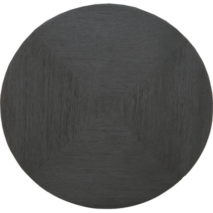 Roto Coffee Table by Essentials For Living in natural gray, silver. Made from oak, metal in a modern style.