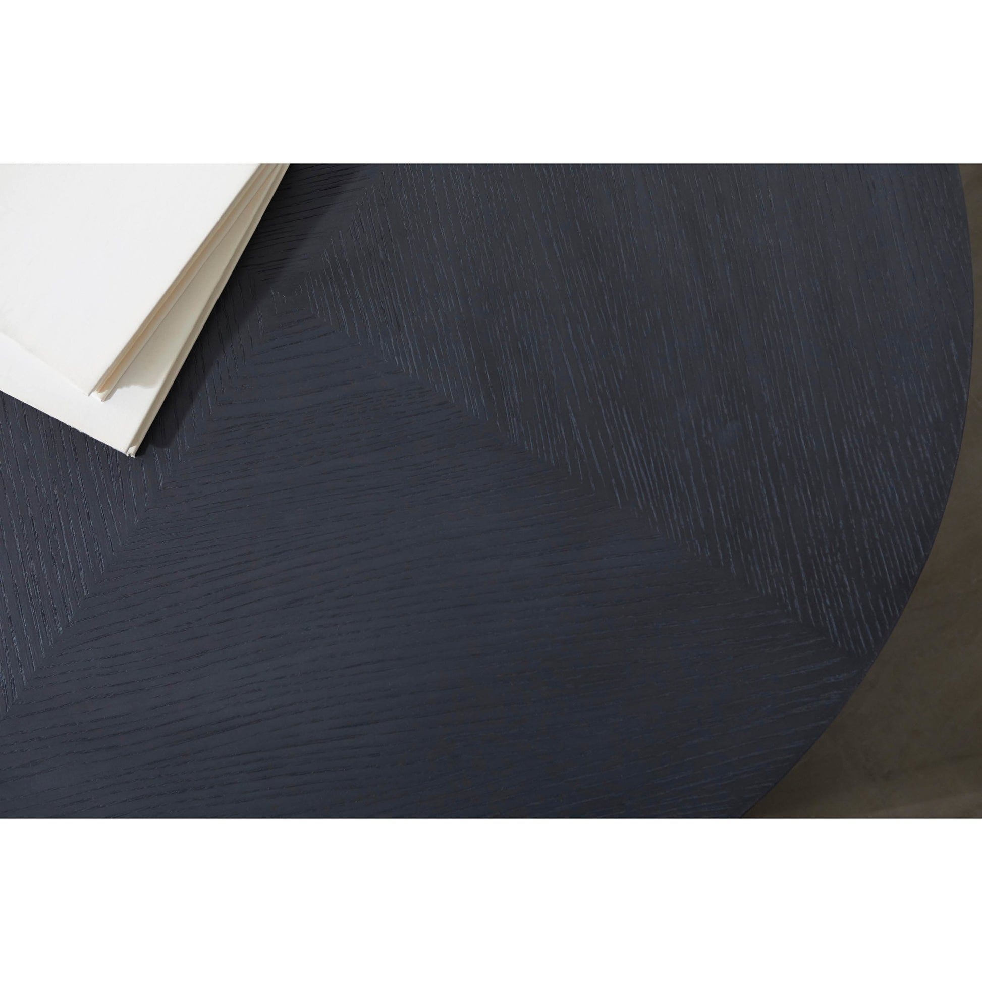 Roto Coffee Table by Essentials For Living in natural gray, silver. Made from oak, metal in a modern style.