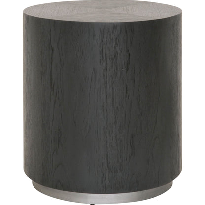 Roto End Table by Essentials For Living in natural gray, silver. Made from oak, metal in a modern style.