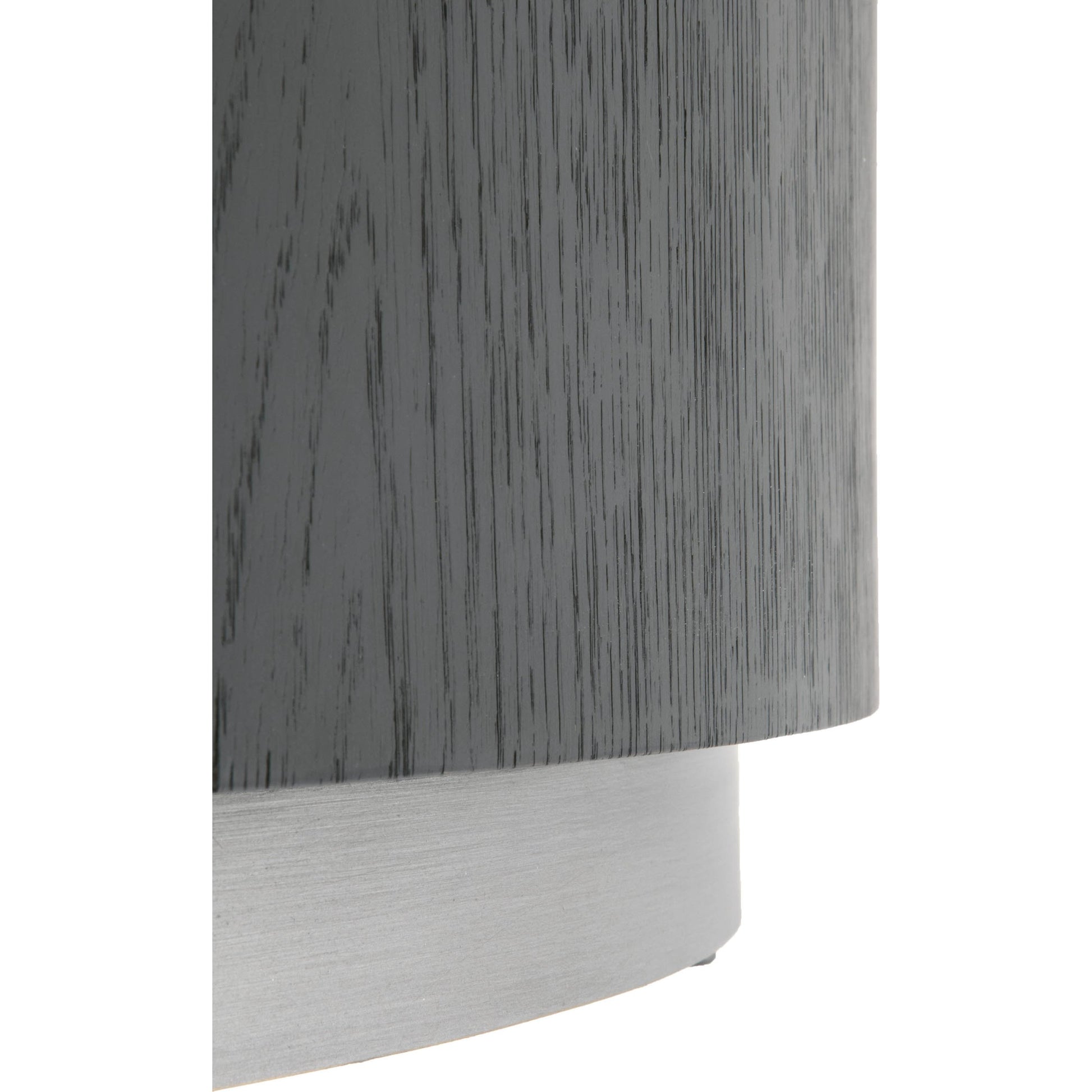 Roto End Table by Essentials For Living in natural gray, silver. Made from oak, metal in a modern style.
