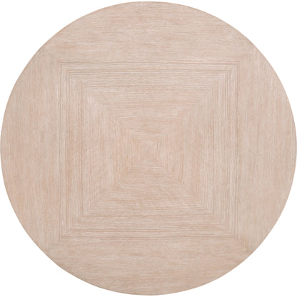 Roto Coffee Table by Essentials For Living in natural gray, silver. Made from oak, metal in a modern style.