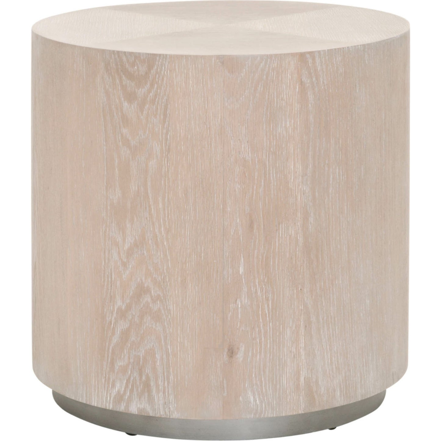 001 SR-789411 | Primary Silo | Roto End Table by Essentials For Living in natural gray, silver. Made from oak, metal in a modern style.