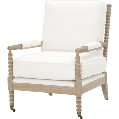 Rouleau Club Chair by Essentials For Living. Made from unique in a transitional style.
