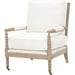 Rouleau Club Chair by Essentials For Living. Made from unique in a transitional style.