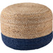 Saba Oliana Pouf by Jaipur Living. Made from 100% jute in a coastal style.