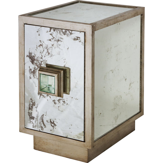 Savannah Cabinet by Worlds Away. Made from hardwood solids, mdf, glass, metal in a eclectic & global style.