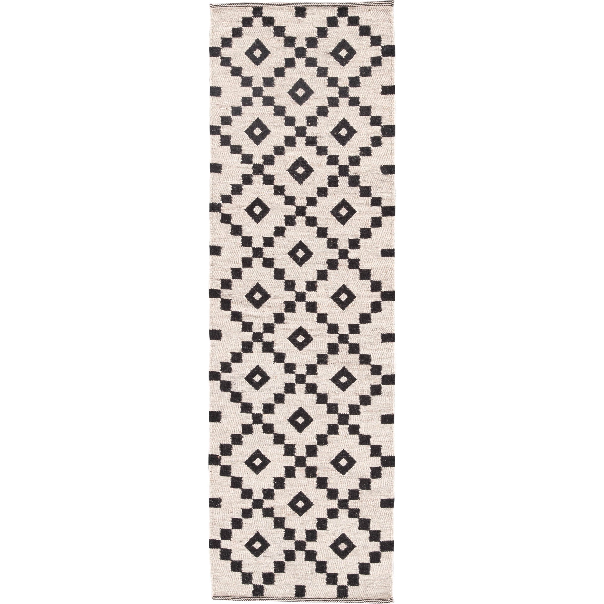 Scandinavia Nordic SCN01 Rug by Jaipur Living in turtledove, jet black. Made from 100% wool in a modern style.