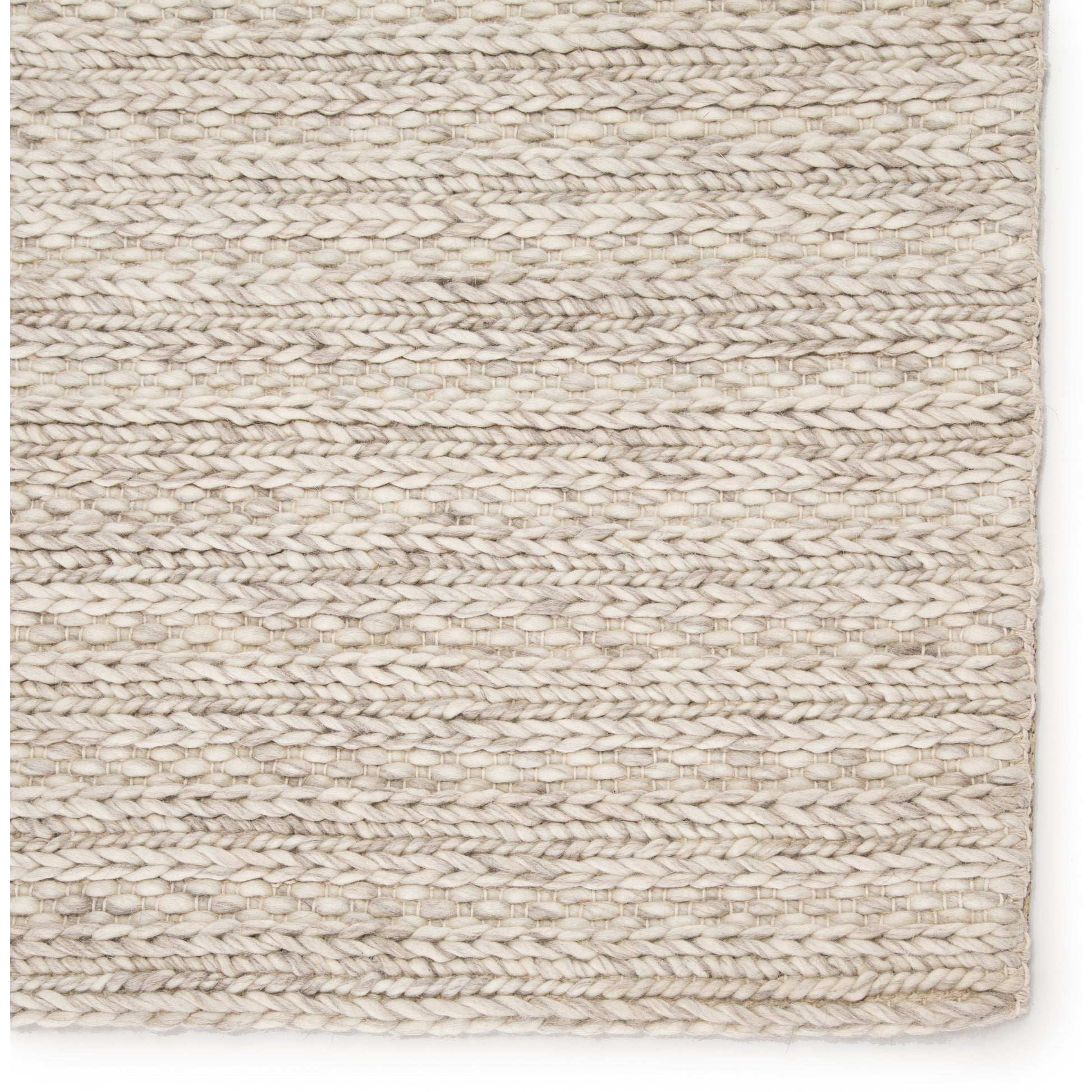 Scandinavia Rakel SCR14 Rug by Jaipur Living in cream, light gray. Made from 100% wool in a unique style.