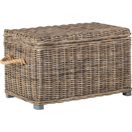 Brule Trunk by HedgeApple Essentials in gray. Made from mahogany in a modern style.