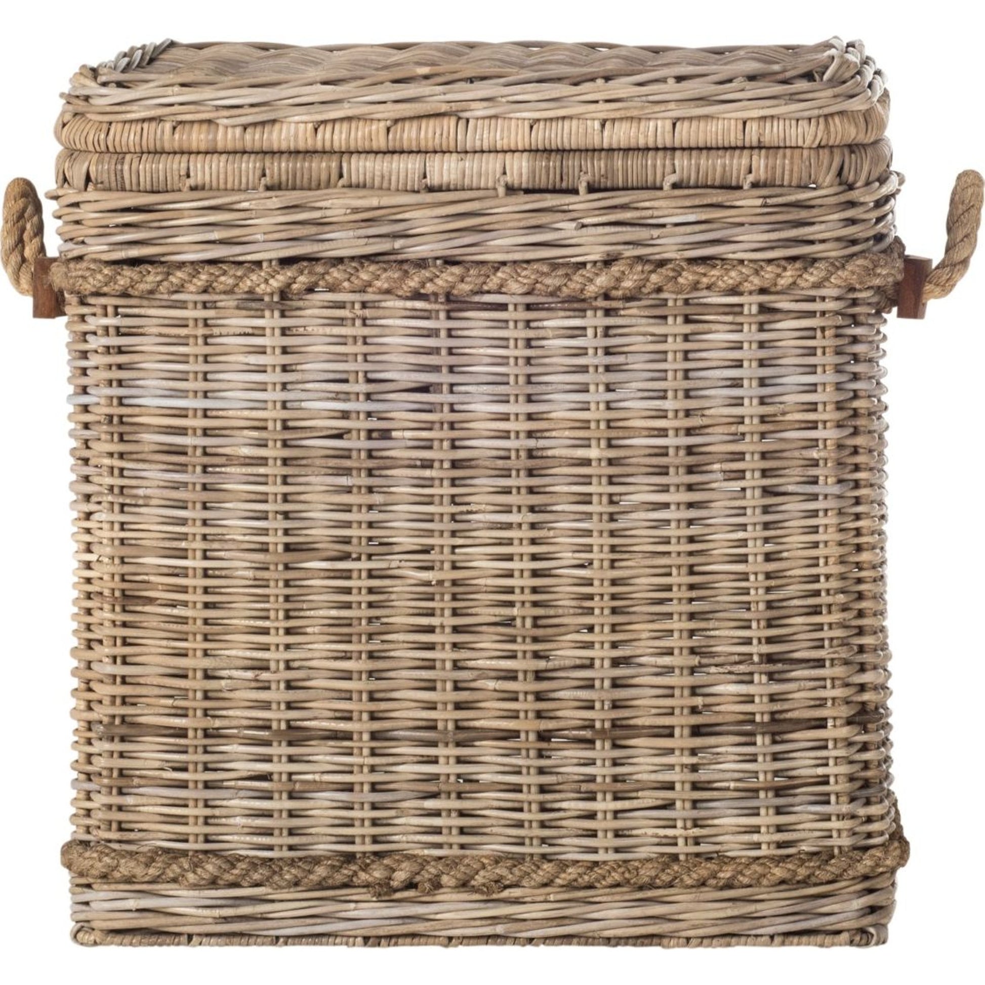 Androscoggin Trunk by HedgeApple Essentials in gray. Made from kubu in a modern style.