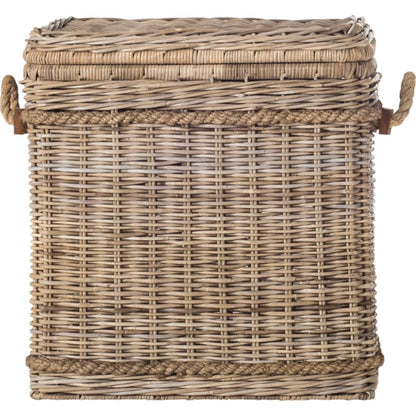 Androscoggin Trunk by HedgeApple Essentials in gray. Made from kubu in a modern style.