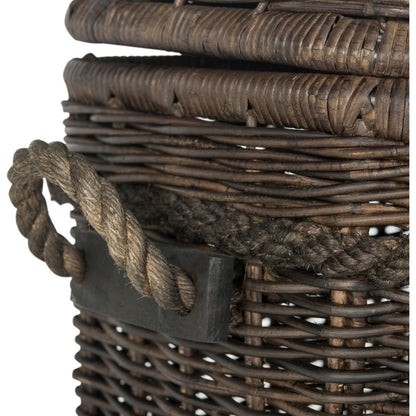 Androscoggin Trunk by HedgeApple Essentials in gray. Made from kubu in a modern style.