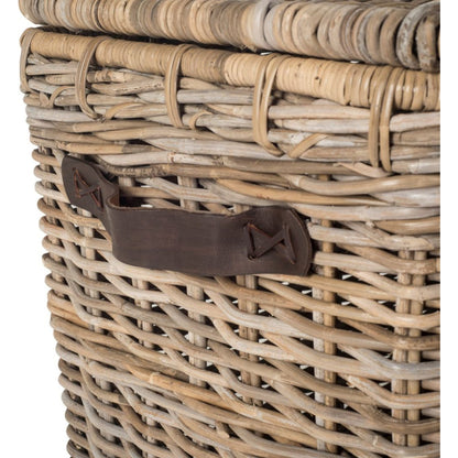 Farmington Trunk by HedgeApple Essentials in gray. Made from kubu in a modern style.