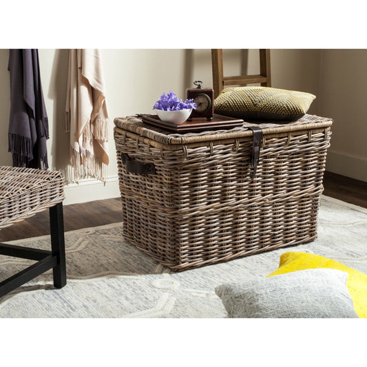 Farmington Trunk by HedgeApple Essentials in gray. Made from kubu in a modern style.