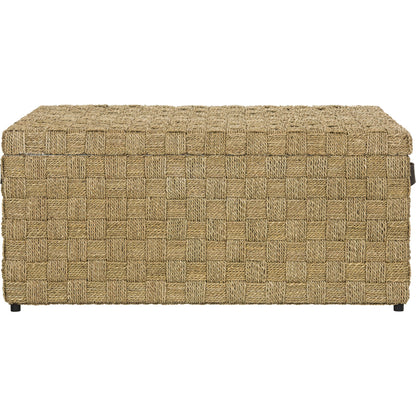 Appanoose Trunk by HedgeApple Essentials in natural. Made from seagrass in a coastal style.