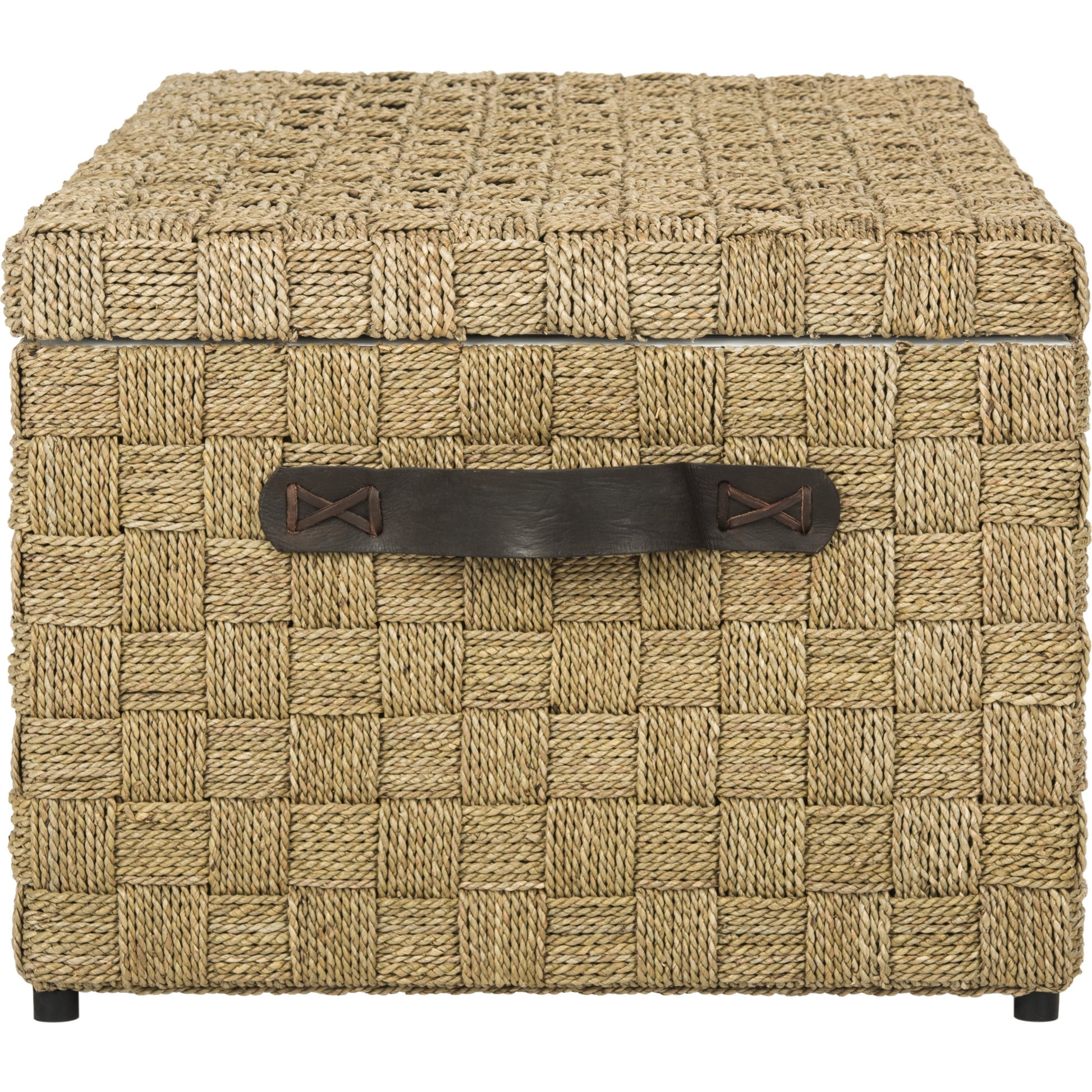 Appanoose Trunk by HedgeApple Essentials in natural. Made from seagrass in a coastal style.