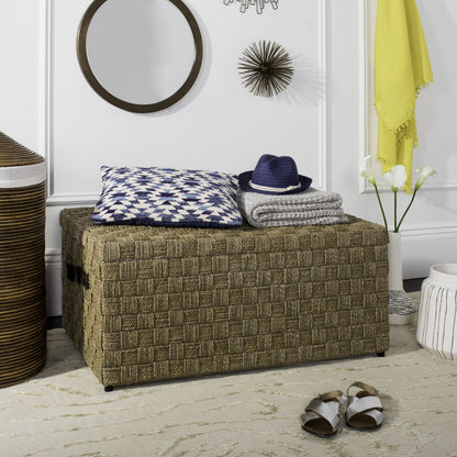 Appanoose Trunk by HedgeApple Essentials in natural. Made from seagrass in a coastal style.