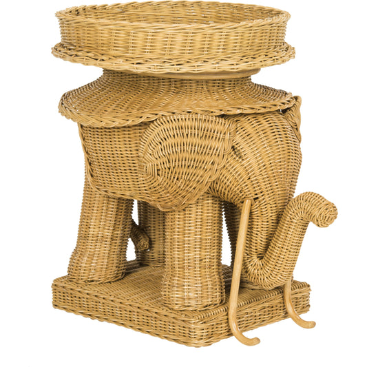 Balford Accent Table by Safavieh. Made from rattan kubu in a eclectic & global style.