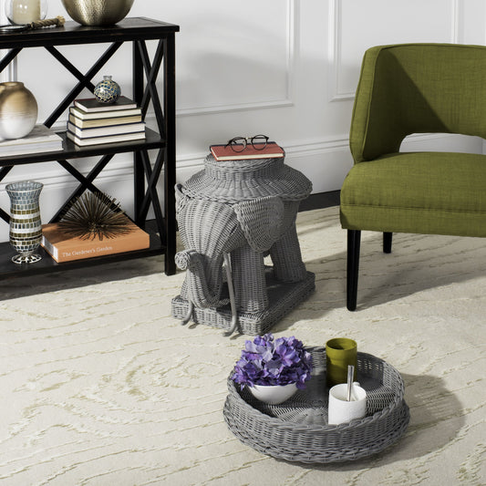 Balford Accent Table by Safavieh. Made from rattan kubu in a eclectic & global style.
