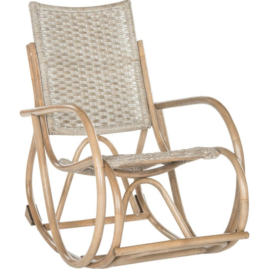 Benkelman Rocking Chair by HedgeApple Essentials. Made from rattan framewicker weave in a modern style.