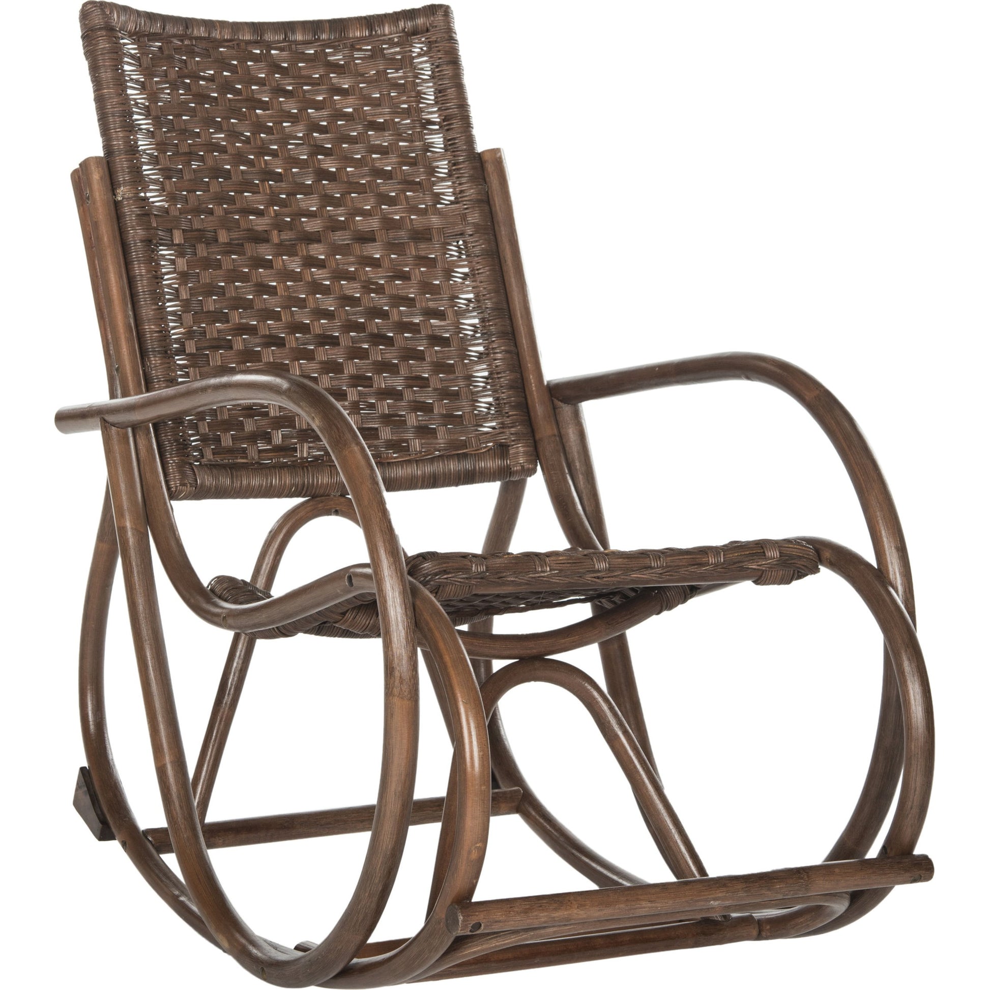 Benkelman Rocking Chair by HedgeApple Essentials. Made from rattan framewicker weave in a modern style.