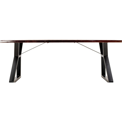 Stavanger - 32633 by Surya in black, dark brown. Made from top: wood, base: metal in a transitional style.