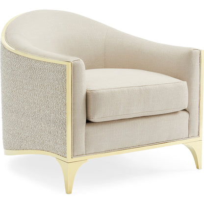 The Svelte Chair by Caracole in moonstone. Made from unique in a modern style.