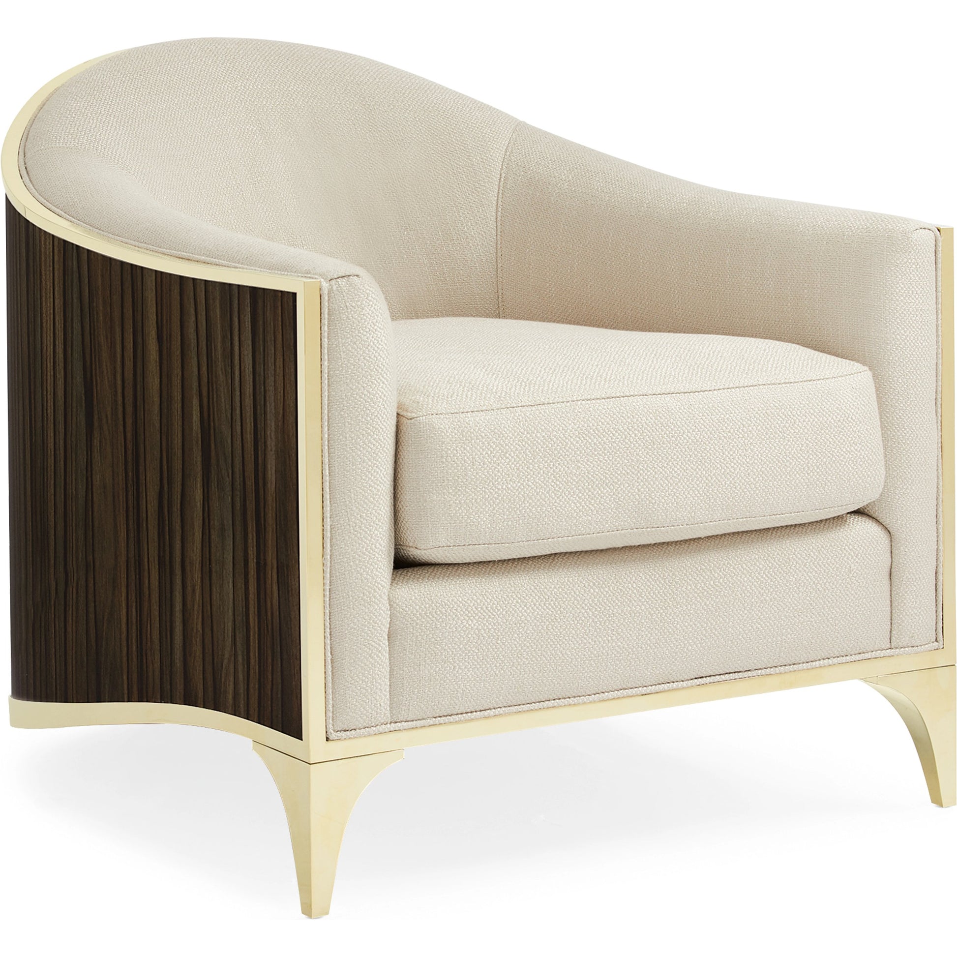 The Svelte Chair by Caracole in moonstone. Made from unique in a modern style.