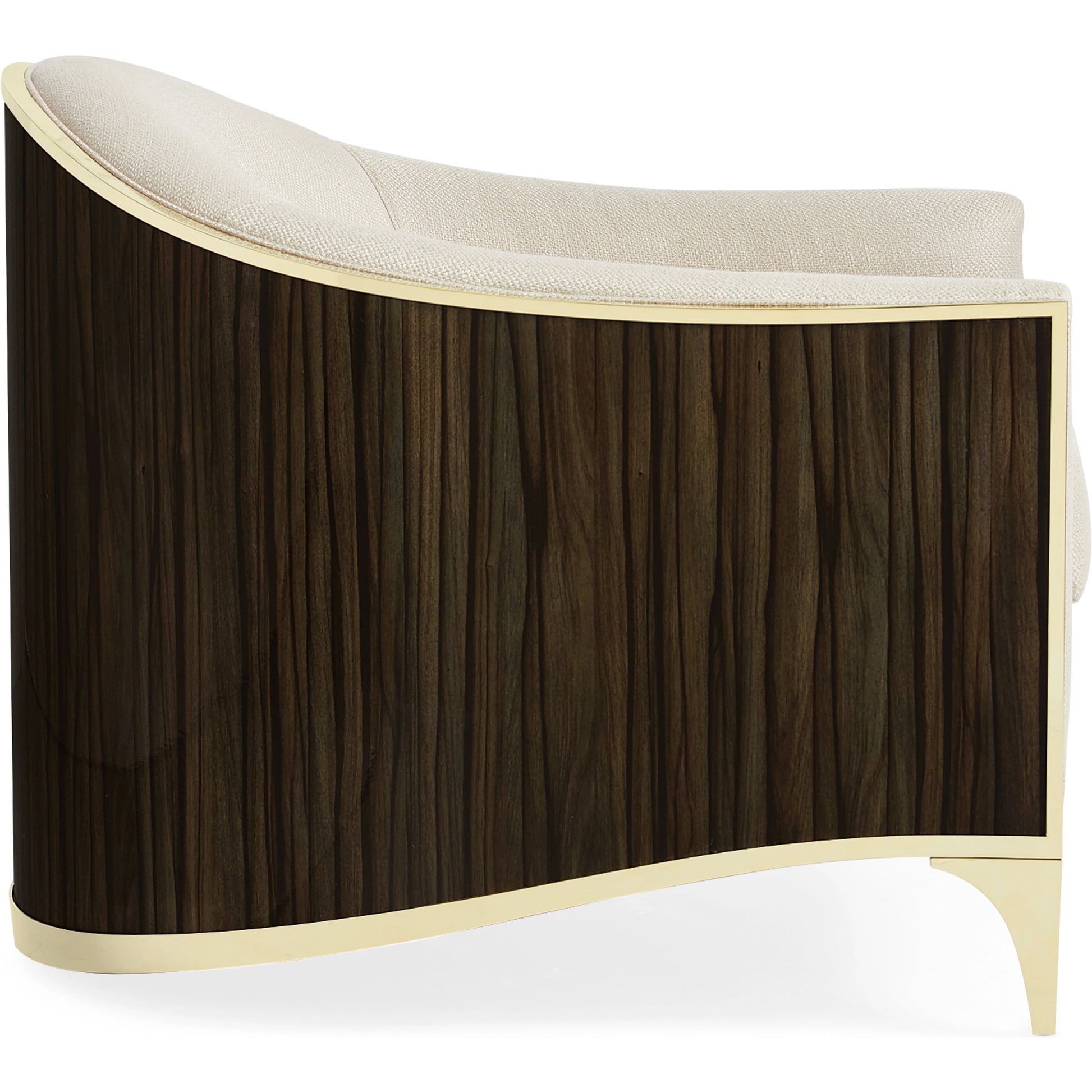 The Svelte Chair by Caracole in moonstone. Made from unique in a modern style.