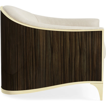 The Svelte Chair by Caracole in moonstone. Made from unique in a modern style.