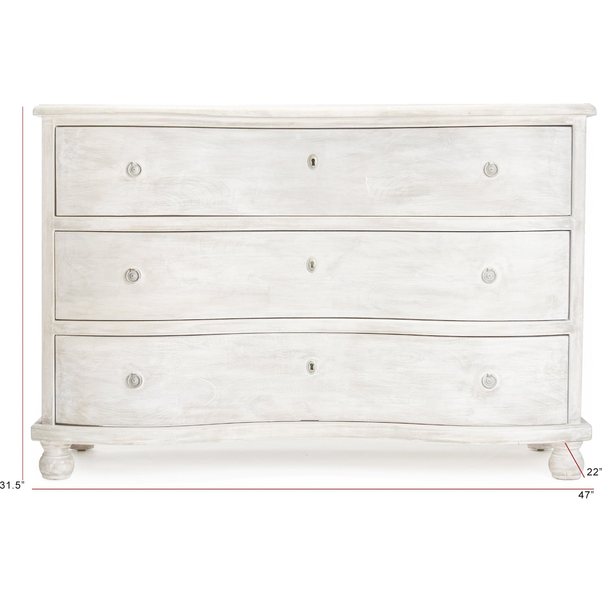 Chloe Chest by Zentique in gray wash and pine, poplar. Made from pine, poplar in a cottage & farmhouse style.