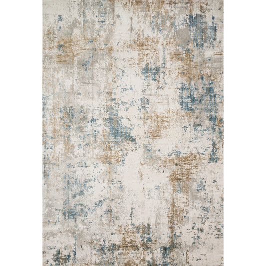 Sienne SIE-04 Rug by Loloi in ivory, gold. Made from viscose, acrylic in a modern style.