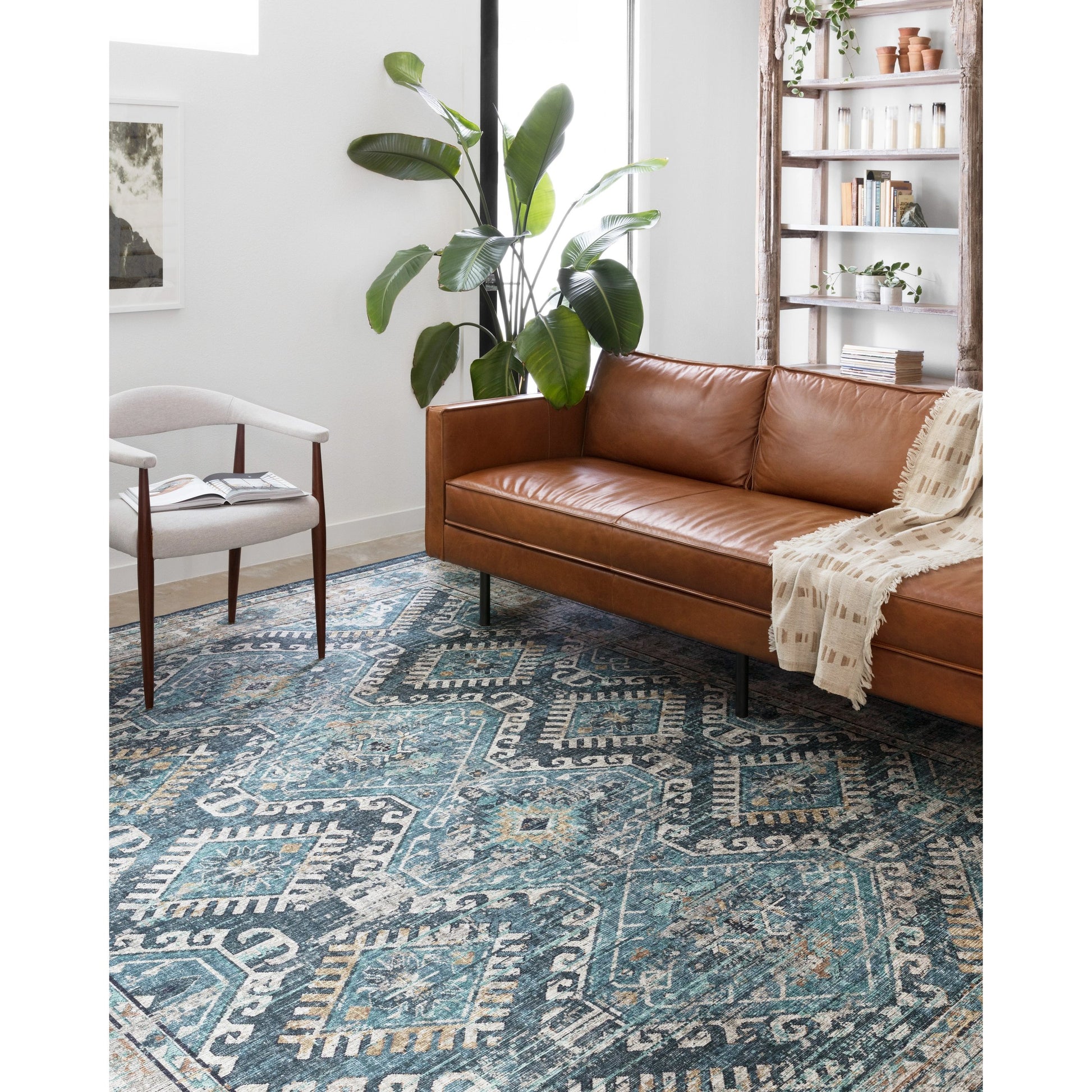 Skye SKY-03 Rug by Loloi II. Made from 100% polyester in a traditional