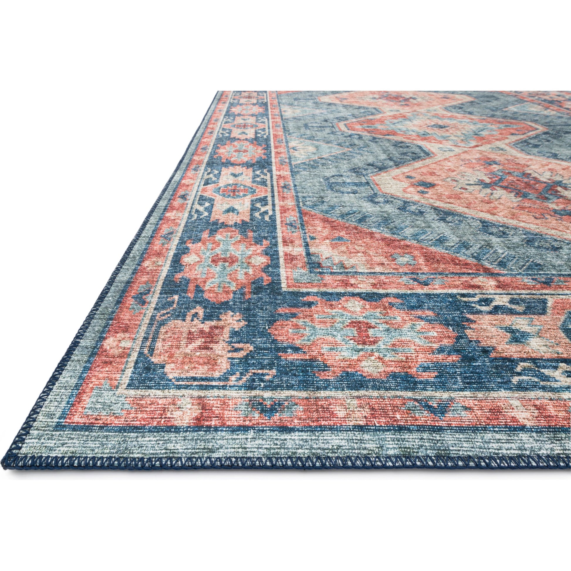 Skye SKY-03 Rug by Loloi II. Made from 100% polyester in a traditional s