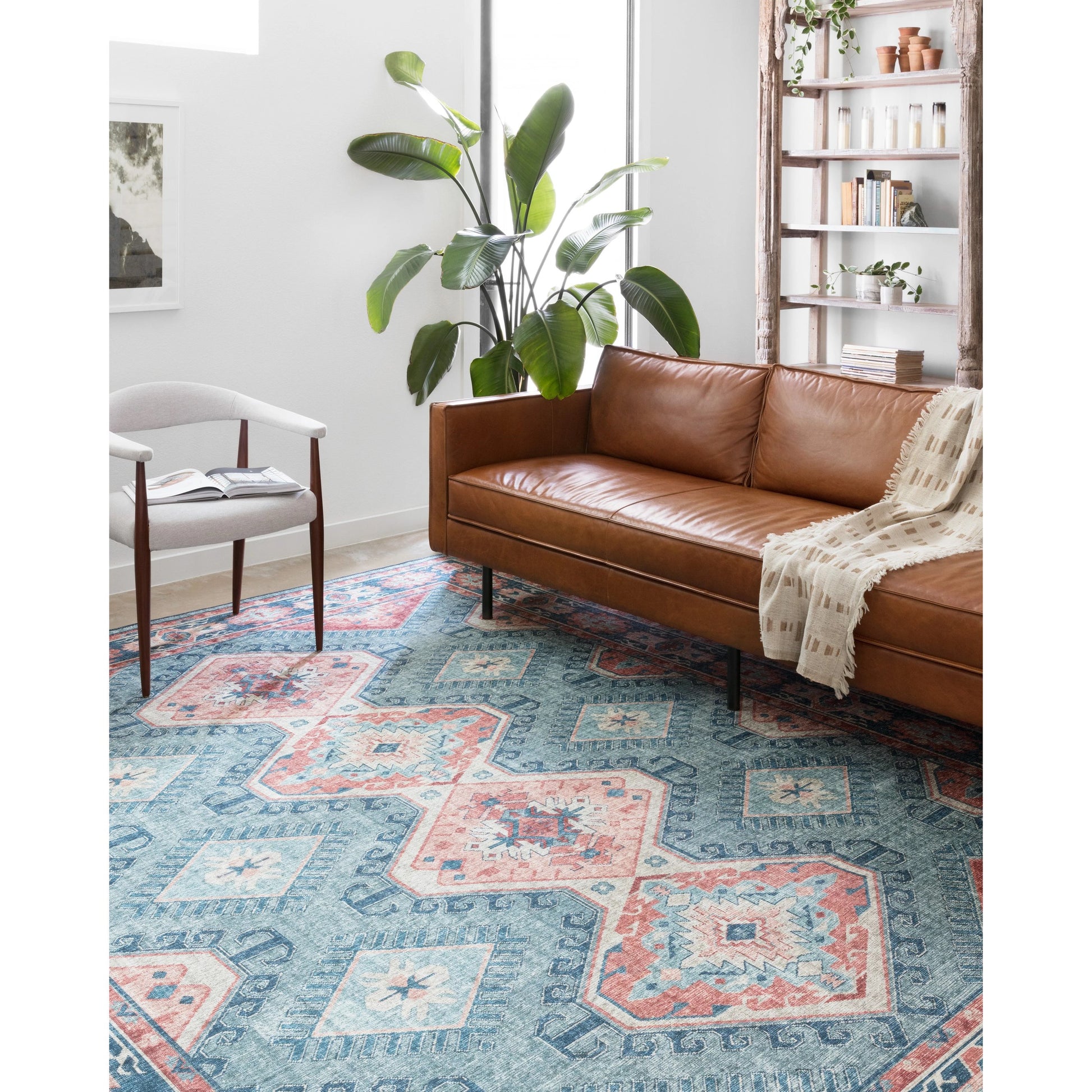 Skye SKY-03 Rug by Loloi II. Made from 100% polyester in a traditional