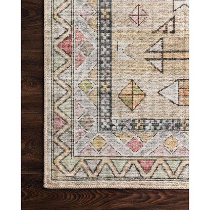 Skye SKY-04 Rug by Loloi II in gold, blush. Made from 100% polyester in 