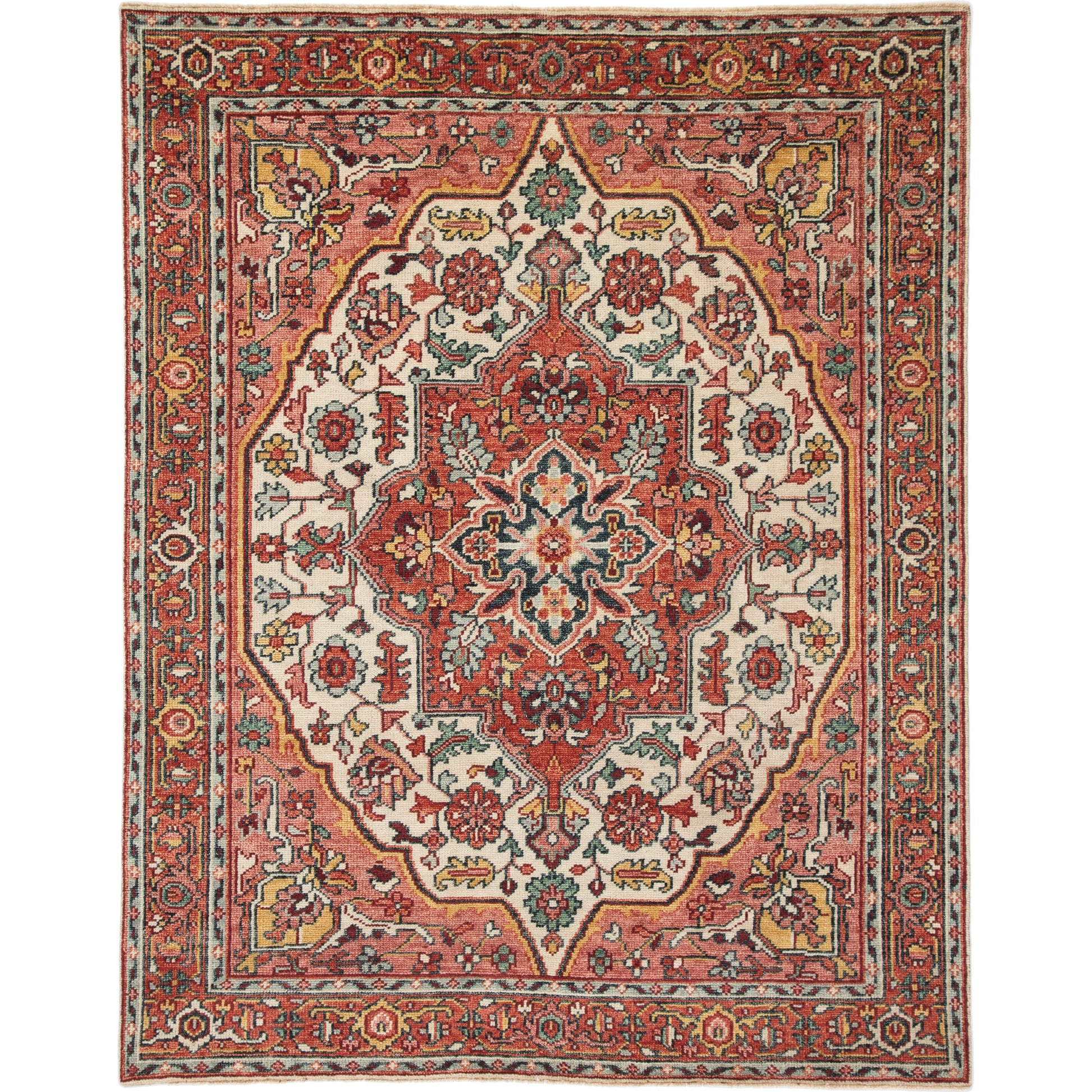 Salinas SLN04 Rug by Jaipur Living in pink, multicolor. Made from 100% wool in a unique style.
