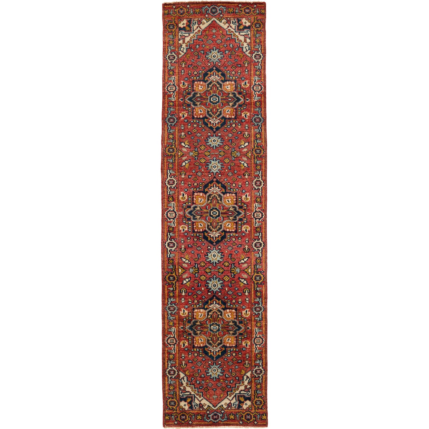 002 SI-1795557 | Primary Silo | Salinas SLN05 Rug by Jaipur Living in red, multicolor. Made from 100% wool in a unique style.